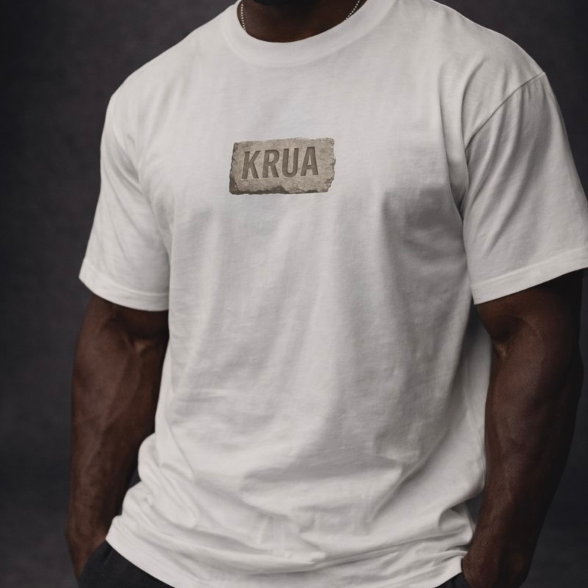 Heavyweight T-Shirt Stone Print